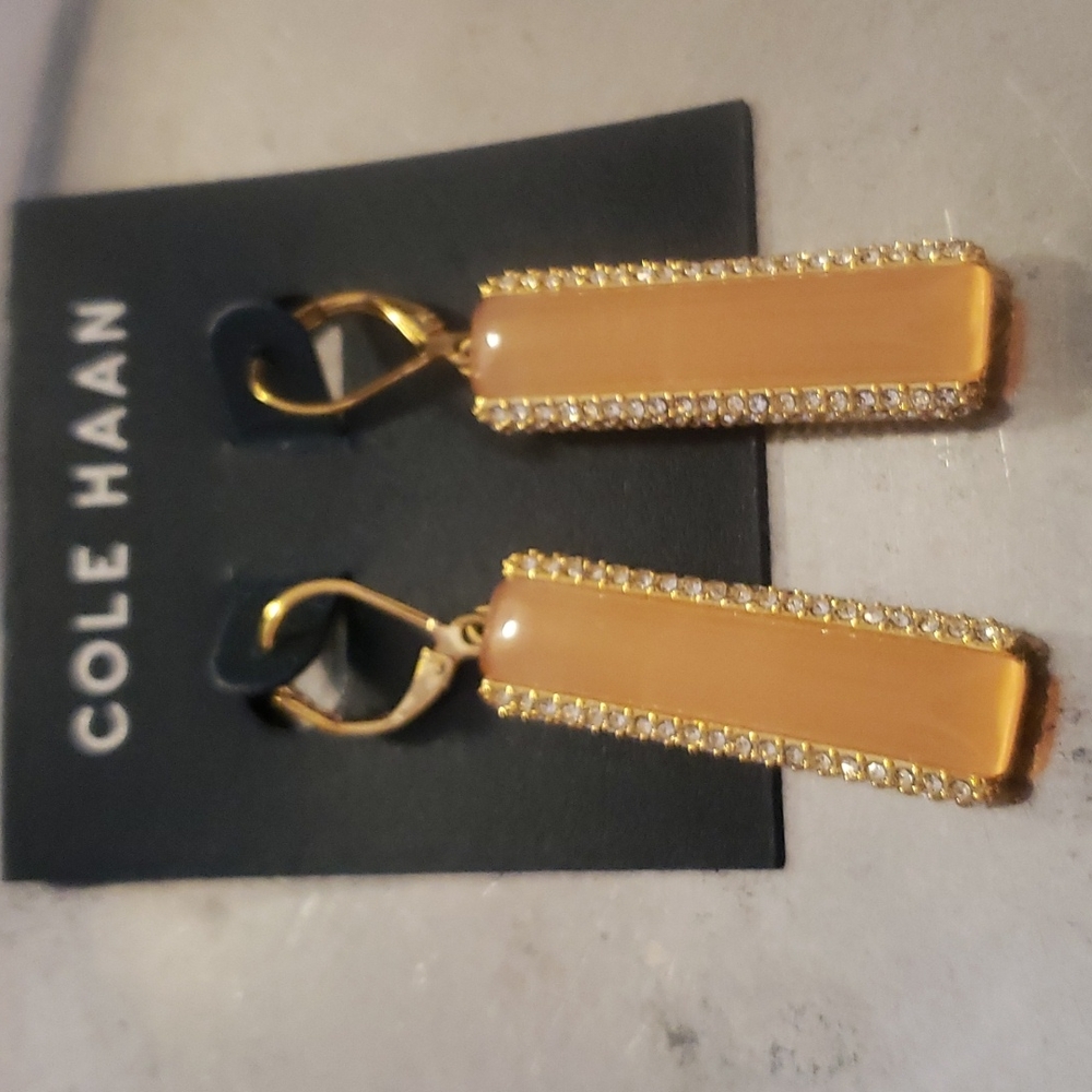 Cole Haan Tiger Eye Earrings